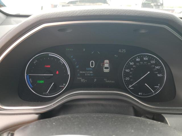 4T1JA1AB9MU001973 - 2021 TOYOTA AVALON XLE WHITE photo 9