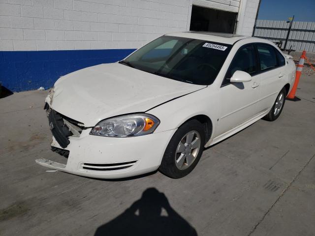 2G1WT57N791154358 - 2009 CHEVROLET IMPALA 1LT WHITE photo 1