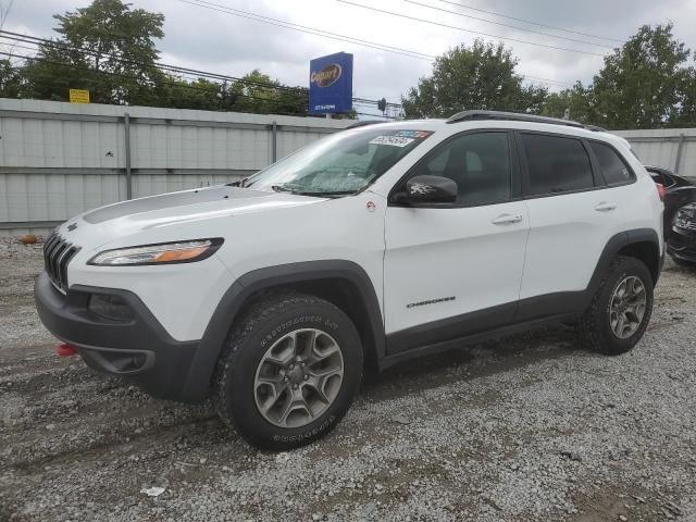 1C4PJMBS7HW525101 - 2017 JEEP CHEROKEE TRAILHAWK WHITE photo 1