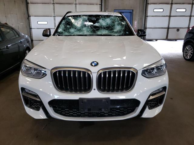 5UXTS3C58KLR72641 - 2019 BMW X3 XDRIVEM40I WHITE photo 5