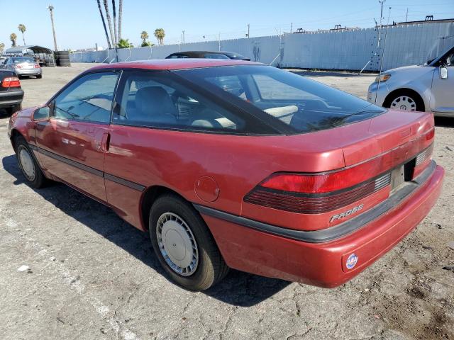 1ZVPT20C2M5103101 - 1991 FORD PROBE GL RED photo 2