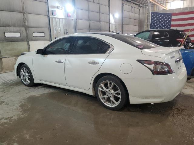 1N4AA5AP9EC480660 - 2014 NISSAN MAXIMA S WHITE photo 2