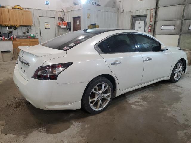 1N4AA5AP9EC480660 - 2014 NISSAN MAXIMA S WHITE photo 3