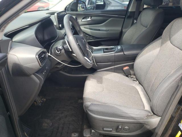 5NMS24AJ7NH449152 - 2022 HYUNDAI SANTA FE SEL Schwarz Foto 7