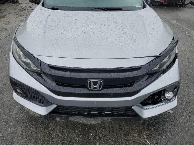 SHHFK7H55JU205893 - 2018 HONDA CIVIC EX SILVER photo 11