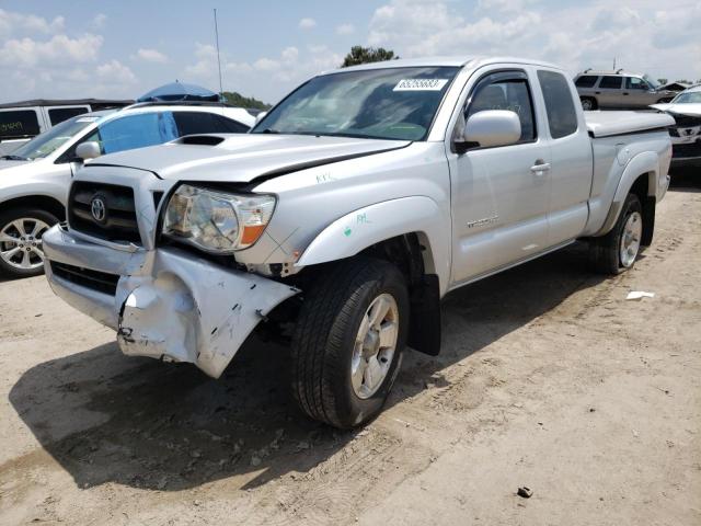 5TETU62N15Z040737 - 2005 TOYOTA TACOMA PRERUNNER ACCESS CAB SILVER photo 1