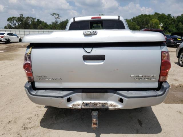 5TETU62N15Z040737 - 2005 TOYOTA TACOMA PRERUNNER ACCESS CAB SILVER photo 6