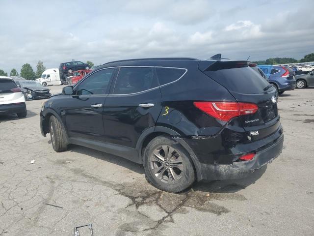 5XYZU3LB5DG022554 - 2013 HYUNDAI SANTA FE S BLACK photo 2