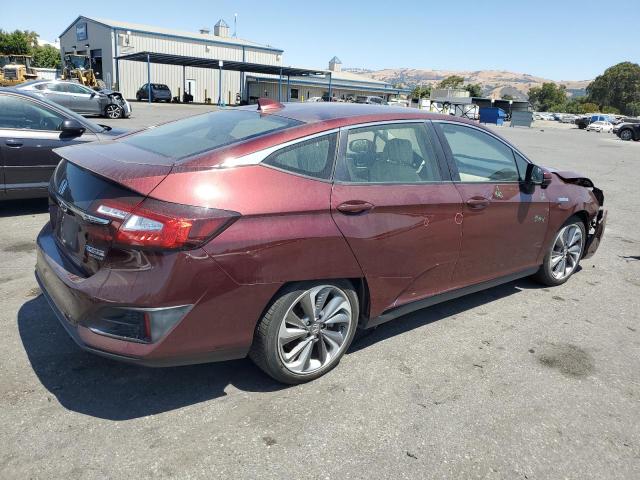 JHMZC5F35JC012530 - 2018 HONDA CLARITY TOURING BURGUNDY photo 3