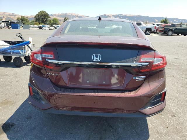 JHMZC5F35JC012530 - 2018 HONDA CLARITY TOURING BURGUNDY photo 6