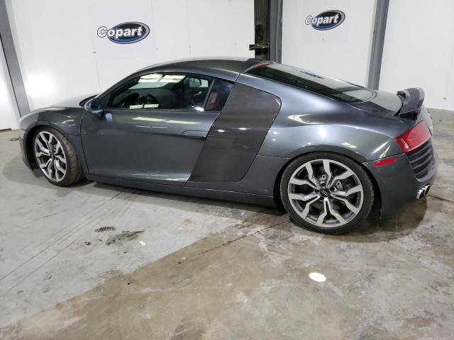 WUAAU34299N002810 - 2009 AUDI R8 4.2 QUATTRO GRAY photo 2