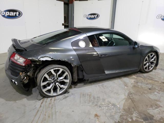 WUAAU34299N002810 - 2009 AUDI R8 4.2 QUATTRO GRAY photo 3