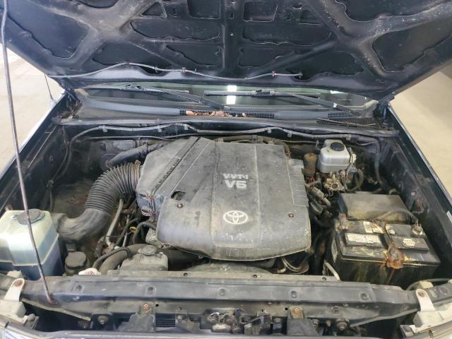 5TELU42N29Z604437 - 2009 TOYOTA TACOMA DOUBLE CAB BLACK photo 11