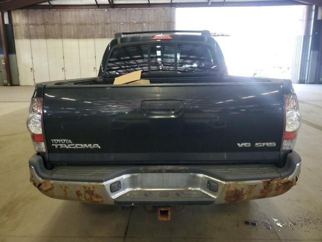 5TELU42N29Z604437 - 2009 TOYOTA TACOMA DOUBLE CAB BLACK photo 6