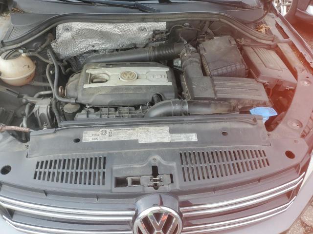 WVGAV7AX6CW004660 - 2012 VOLKSWAGEN TIGUAN S CHARCOAL photo 11