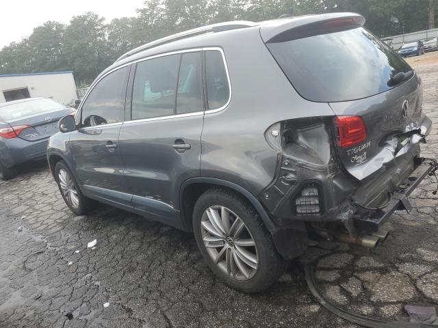 WVGAV7AX6CW004660 - 2012 VOLKSWAGEN TIGUAN S CHARCOAL photo 2