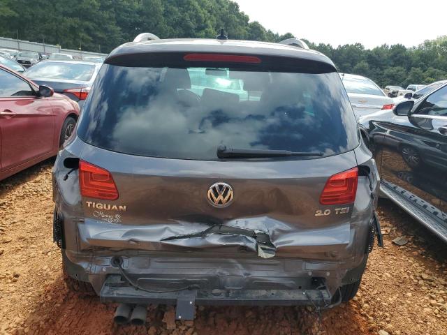 WVGAV7AX6CW004660 - 2012 VOLKSWAGEN TIGUAN S CHARCOAL photo 6