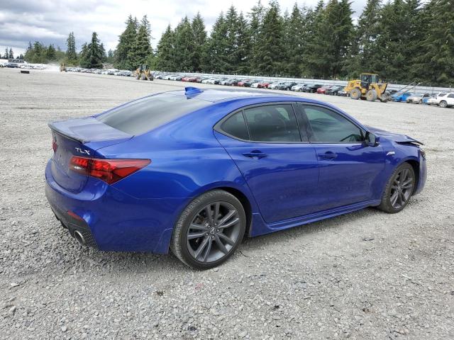 19UUB1F64KA004676 - 2019 ACURA TLX TECHNOLOGY 蓝色 照片 3