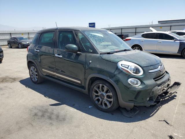 ZFBCFADH5EZ029033 - 2014 FIAT 500L TREKKING GREEN photo 4