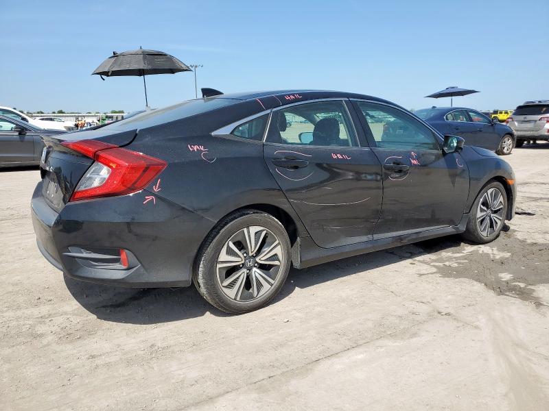 2HGFC1F37HH656116 - 2017 HONDA CIVIC EX შავი ფოტო 3