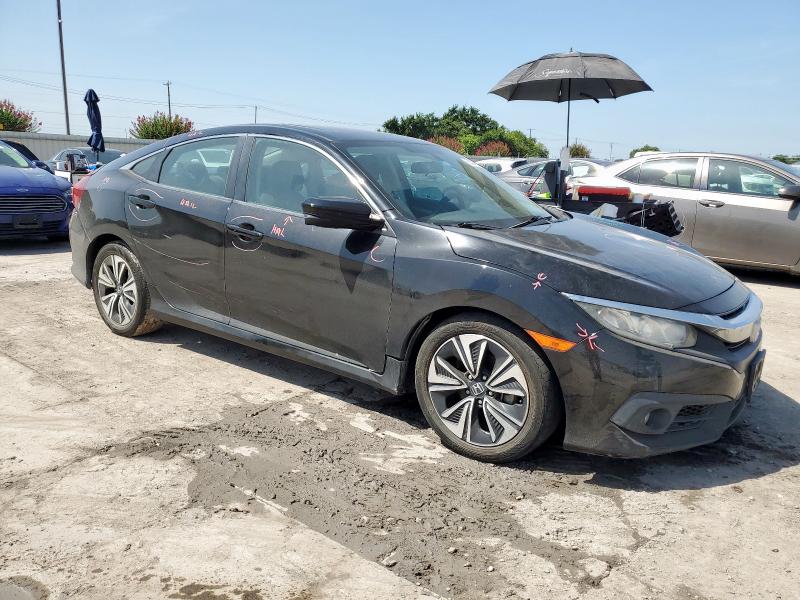 2HGFC1F37HH656116 - 2017 HONDA CIVIC EX შავი ფოტო 4