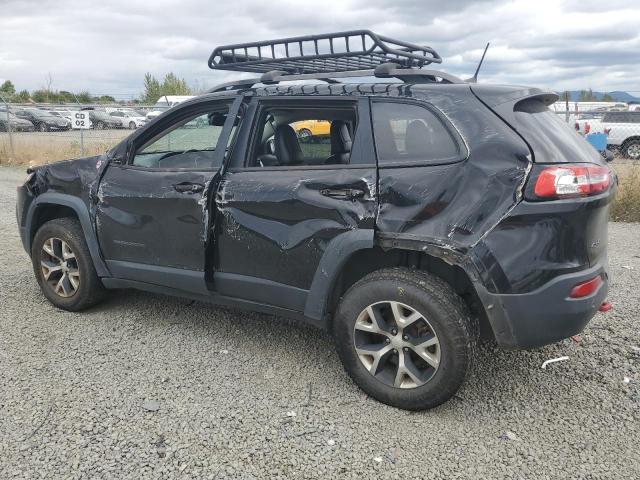 1C4PJMBB3JD564690 - 2018 JEEP CHEROKEE TRAILHAWK BLACK photo 2