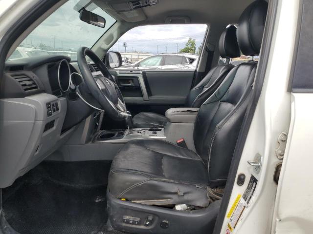 JTEZU5JRXB5032106 - 2011 TOYOTA 4RUNNER SR5 WHITE photo 7