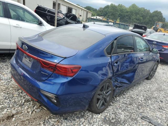 3KPF34ADXLE177743 - 2020 KIA FORTE GT LINE BLUE photo 3