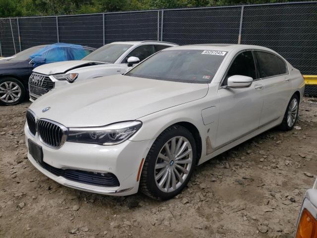 WBA7J2C34HG497793 - 2017 BMW 740 XE WHITE photo 1