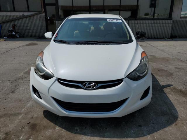 5NPDH4AE9CH076870 - 2012 HYUNDAI ELANTRA GLS WHITE photo 5