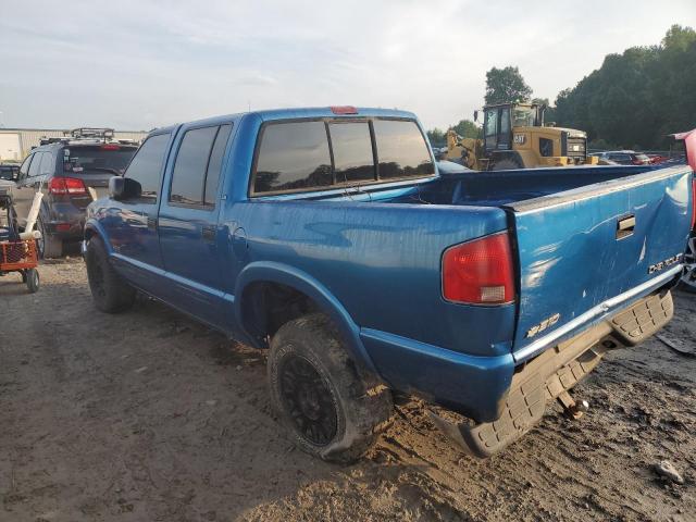 1GCDT13W71K224659 - 2001 CHEVROLET S TRUCK S10 BLUE photo 2