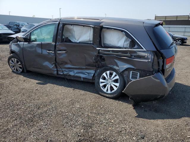 5FNRL5H46EB134216 - 2014 HONDA ODYSSEY EX GRAY photo 2