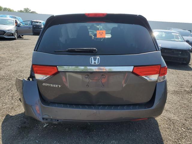 5FNRL5H46EB134216 - 2014 HONDA ODYSSEY EX GRAY photo 6
