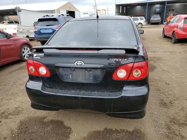 2T1BR32E25C556882 - 2005 TOYOTA COROLLA CE BLACK photo 6