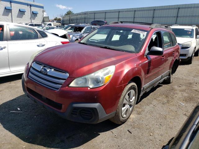 4S4BRCAC5D1316160 - 2013 SUBARU OUTBACK 2.5I RED photo 1