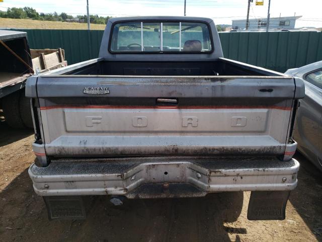 1FTEF14Y7FPA52431 - 1985 FORD F150 GRAY photo 6