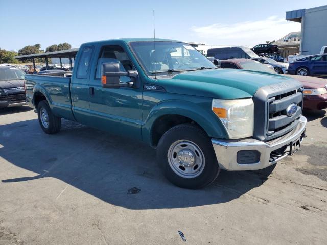 1FT7X2A68DEA43213 - 2013 FORD F250 SUPER DUTY GREEN photo 4