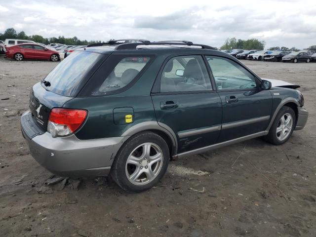 JF1GG68574G818843 - 2004 SUBARU IMPREZA OUTBACK SPORT GREEN photo 3