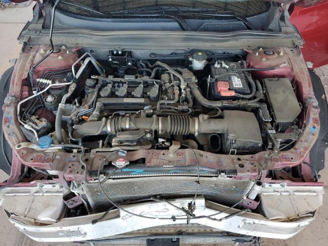 1HGCV1F17KA040675 - 2019 HONDA ACCORD LX Rouge photo 11