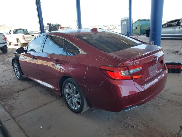 1HGCV1F17KA040675 - 2019 HONDA ACCORD LX Rouge photo 2