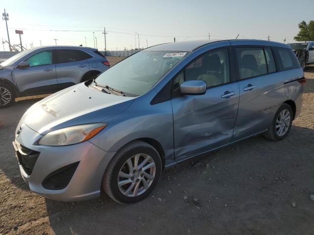 JM1CW2BL6C0144302 - 2012 MAZDA 5 SILVER photo 1