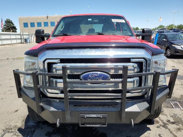 1FT7W2B65DEB18712 - 2013 FORD F250 SUPER DUTY RED photo 5