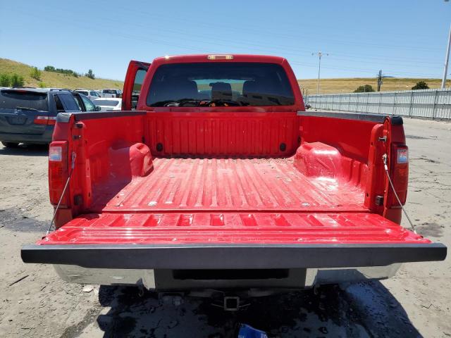 1FT7W2B65DEB18712 - 2013 FORD F250 SUPER DUTY RED photo 6