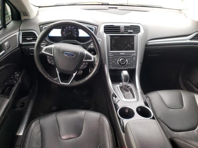 3FA6P0K99ER108759 - 2014 FORD FUSION TITANIUM GRAY photo 8