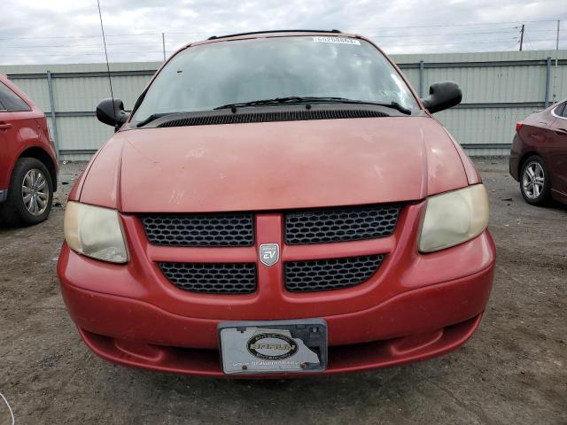 2B4GP44R71R360204 - 2001 DODGE CARAVAN SPORT RED photo 5