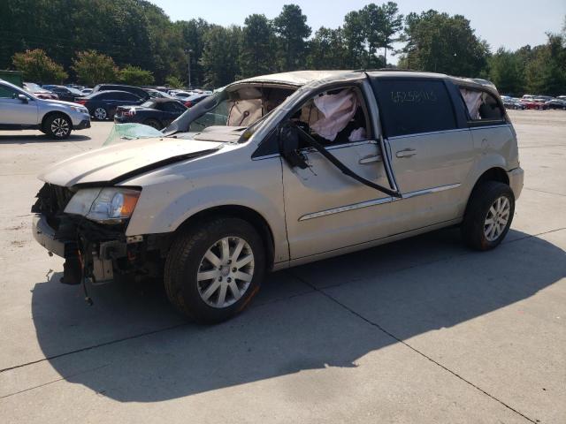 2C4RC1BG4ER448351 - 2014 CHRYSLER TOWN & COU TOURING BEIGE photo 1