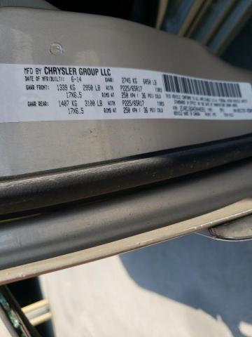 2C4RC1BG4ER448351 - 2014 CHRYSLER TOWN & COU TOURING BEIGE photo 12