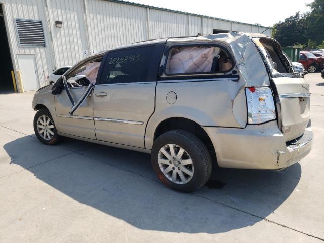 2C4RC1BG4ER448351 - 2014 CHRYSLER TOWN & COU TOURING BEIGE photo 2
