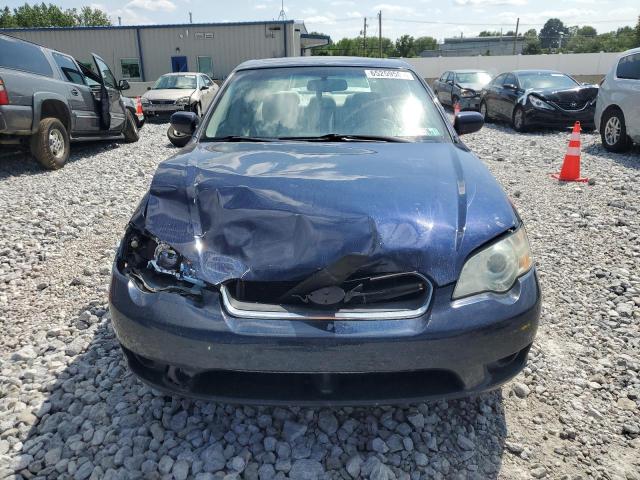 4S3BL626167218565 - 2006 SUBARU LEGACY 2.5I LIMITED BLUE photo 5