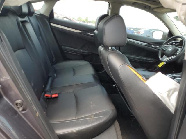 19XFC1F7XGE019054 - 2016 HONDA CIVIC EXL GRAY photo 10